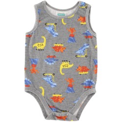Garanimals Boys Grey Onesie