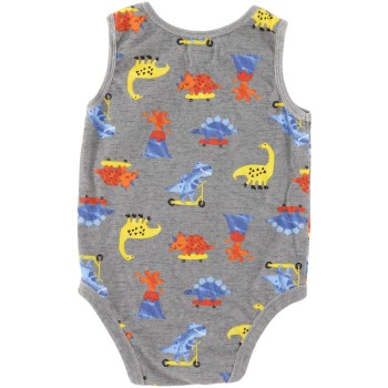 Garanimals Boys Grey Onesie Garanimals Boys Grey Onesie