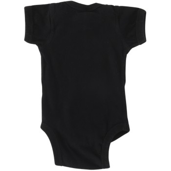 Rabbit Skins Boys Black Onesie