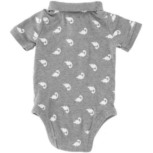 Garanimals Boys Grey Onesie