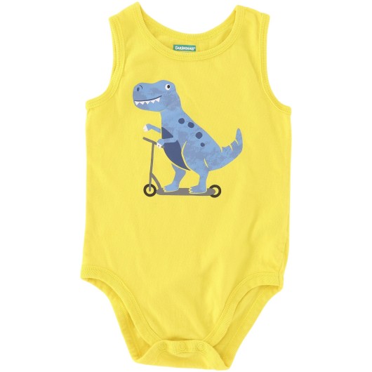Garanimals Boys Yellow Onesie