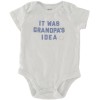 Carter's Gender Neutral Blue/White Onesie