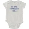 Carter's Gender Neutral Blue/White Onesie