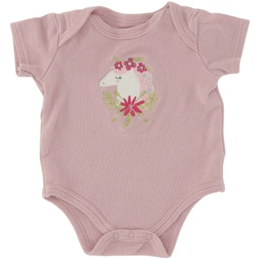 Duck Duck Goose Girls Purple Onesie