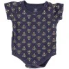 Yoga Sprout Girls Blue Onesie