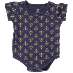 Yoga Sprout Girls Blue Onesie