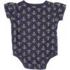 Yoga Sprout Girls Blue Onesie
