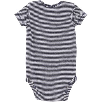 Carter's Gender Neutral Blue/White Onesie Carter's Gender Neutral Blue/White Onesie