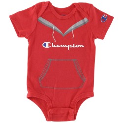 Champion Gender Neutral Red Onesie