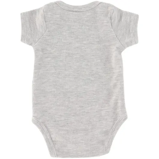 Perry Ellis Gender Neutral Grey Onesie