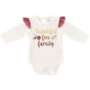 Chick Pea Girls White Onesie