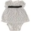 Carter's Girls White/Black Onesie
