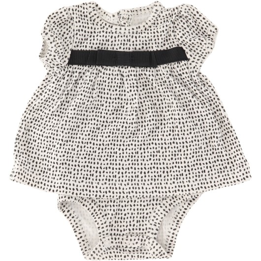 Carter's Girls White/Black Onesie