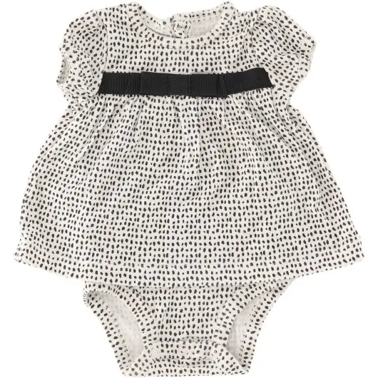 Carter's Girls White/Black Onesie
