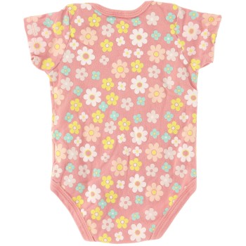 Mon Cheri Baby Girls Pink Onesie