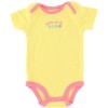 First Moments Girls Yellow Onesie