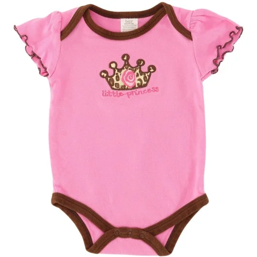 Baby Essentials Girls Pink Onesie