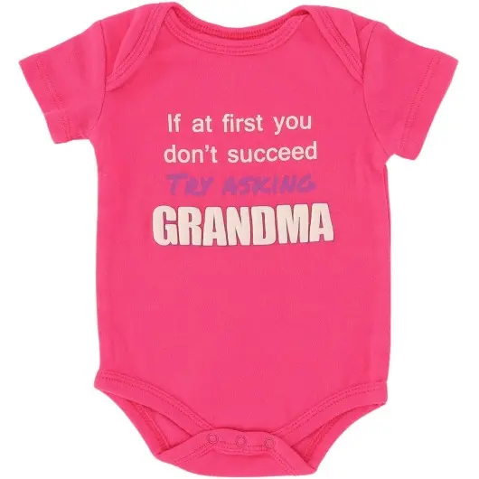 Kidgets Girls Pink Onesie
