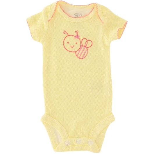 Carter's Girls Yellow Onesie