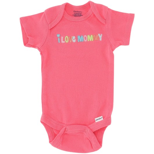 Gerber Girls Pink Onesie