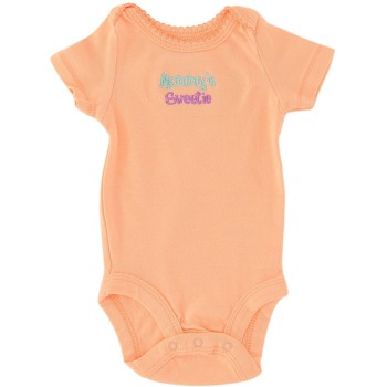 Babies R Us Girls Orange Onesie