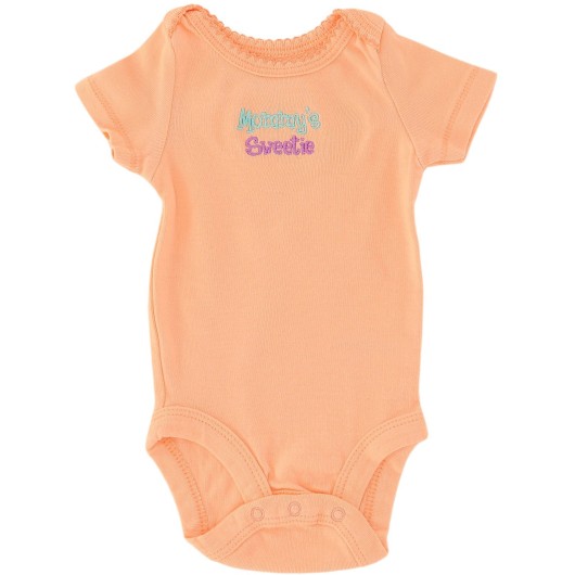 Babies R Us Girls Orange Onesie