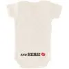 Sarakety Girls White Onesie