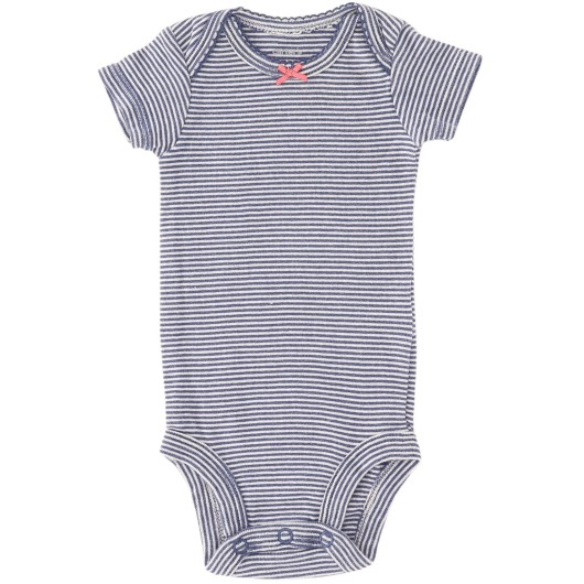 Carter's Girls Blue/White Onesie