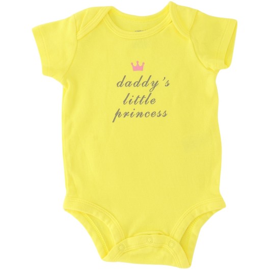 Carter's Girls Yellow Onesie