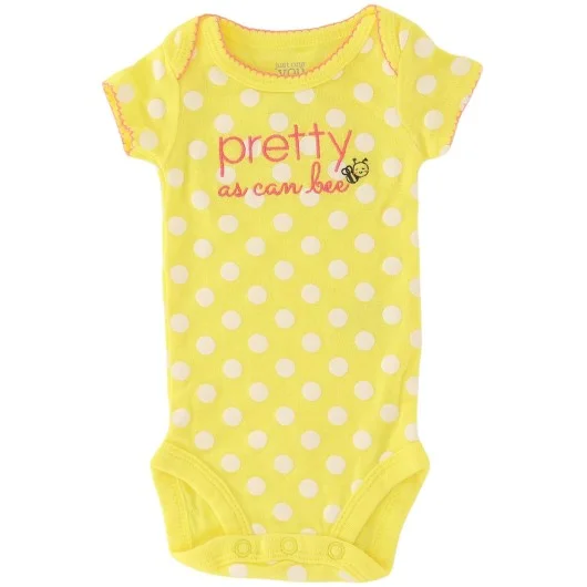 Carter's Girls Yellow Onesie