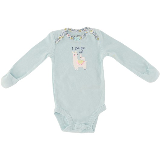 Carter's Girls Blue Onesie