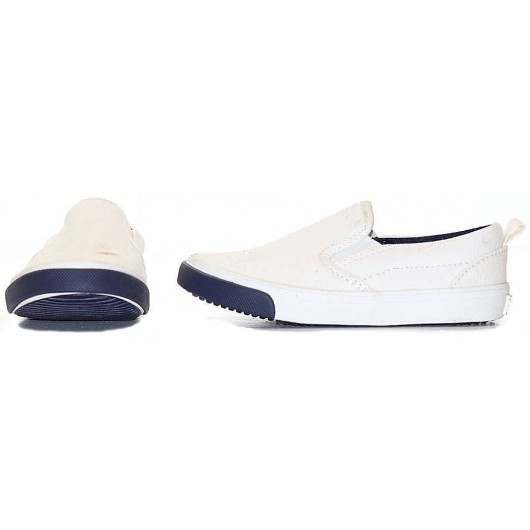 Old Navy Boys White Loafers