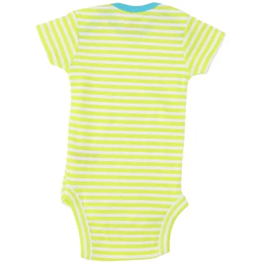 Onesies Boys Green/White Onesie