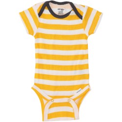 Onesies Boys Yellow/White Onesie