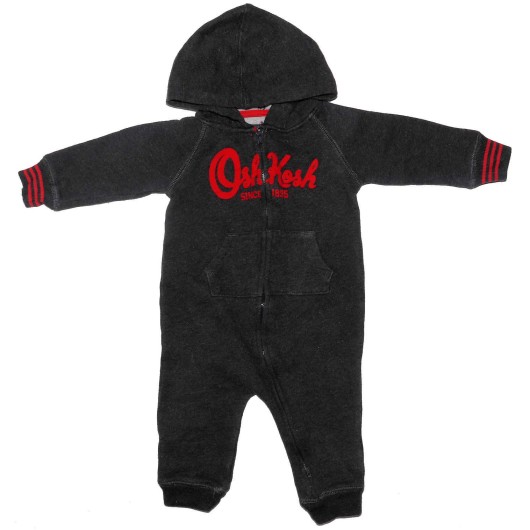 OshKosh Boys Grey Romper