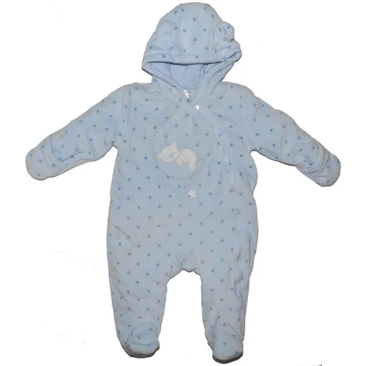 PitterPatter Boys Blue Romper