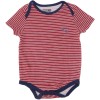 Puma Gender Neutral Burgundy/White Onesie