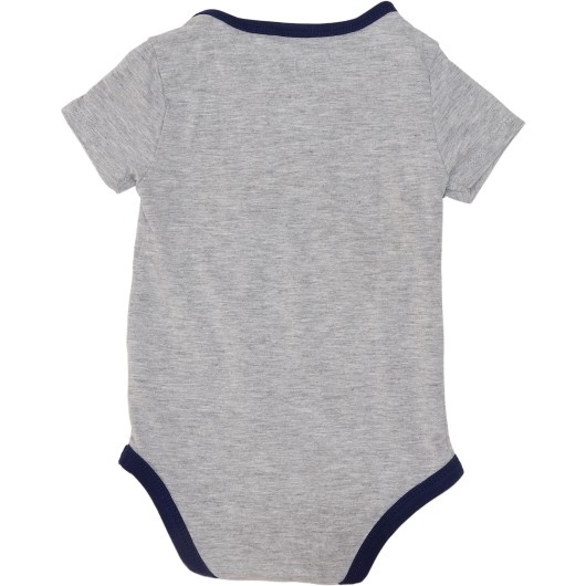 Puma Gender Neutral Grey Onesie Puma Gender Neutral Grey Onesie