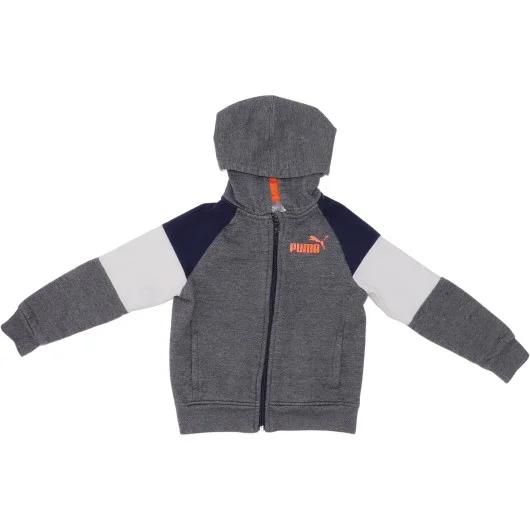 Puma Gender Neutral Grey Hoodie