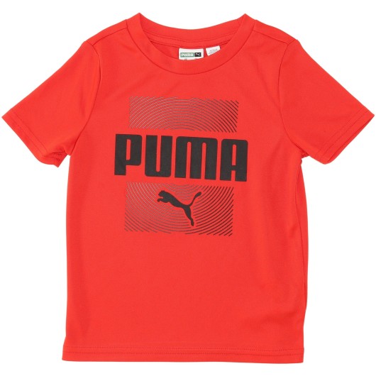 Puma Boys Red T-Shirt