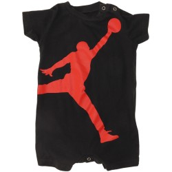 Jordan Gender Neutral Black Romper