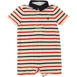 Ralph Lauren Boys Multi-Color Romper