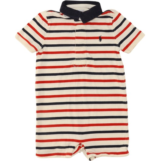 Ralph Lauren Boys Multi-Color Romper