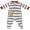 Koala Baby Boutique Boys Blue/White Romper
