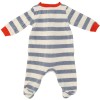 Koala Baby Boutique Boys Blue/White Romper