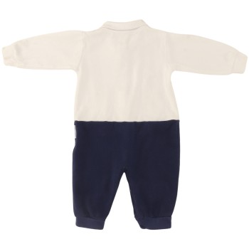 Baby Sweet Boys Blue/White Romper Baby Sweet Boys Blue/White Romper