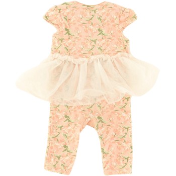 Nicole Miller Girls Pink Romper