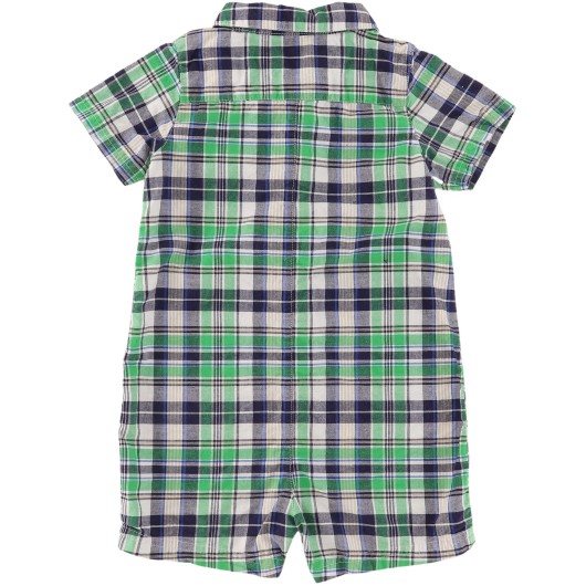 Carter's Boys Green Romper Carter's Boys Green Romper