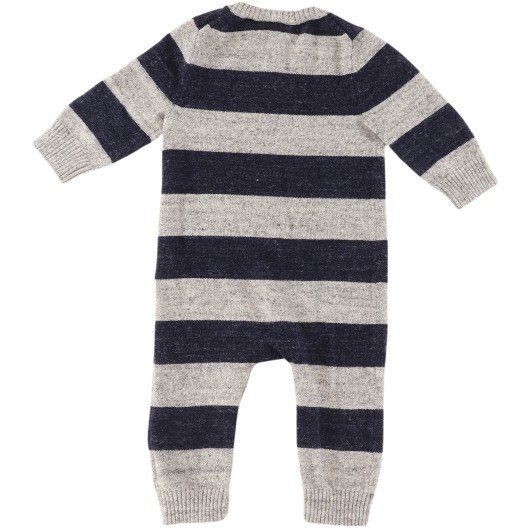 Gap Boys Blue/Grey Romper Gap Boys Blue/Grey Romper