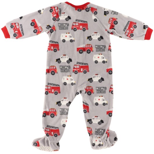 Childrens Place Boys Grey Romper Childrens Place Boys Grey Romper